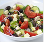 Greek salad - Greek salad, my favourite type of salad