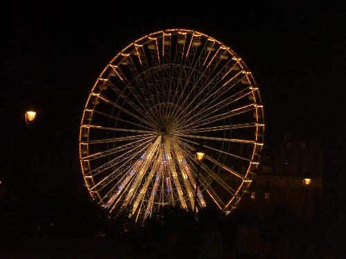 ferris wheel  - ferris wheel near the louvre