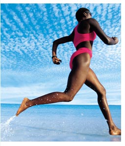woman running - i love running.