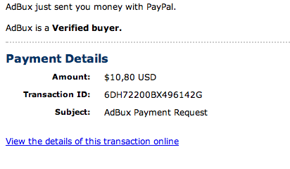 Adbux - Adbux payments