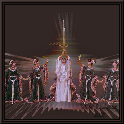 Ritual - My husband made this one as his PSP online lesson final.