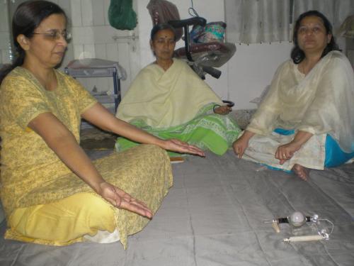 Group Healing - This is a photo of group reiki healing session taken when it was performing!
