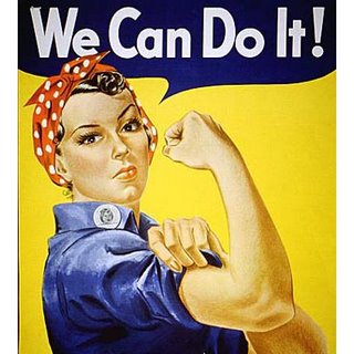 We can do it! - This woman will help you through the tunnel!