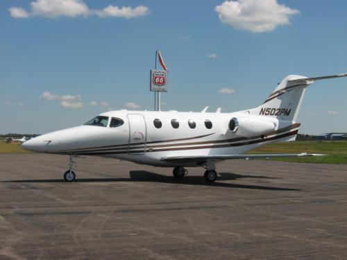 Cesna - A small Cesna jet at Anoka County Airport in Blaine Minnesota U.S.A.
