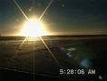 sun - see how the sun looks like when he was rising from the ..world to wake up all the people...  how beautiful this picture is .......  is it or not ..
