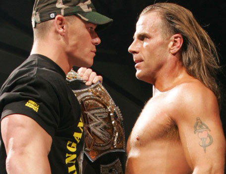 cena and hbk - John cena and the heart break kid shawn micheles face each other with the passion of revenge