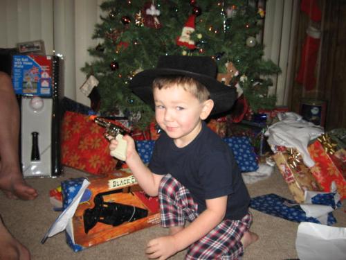 Nicholas Christmas 2006 - My little Cowboy