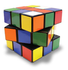 Rubix Cube - unsolved rubix cube, solved rubix cube, games