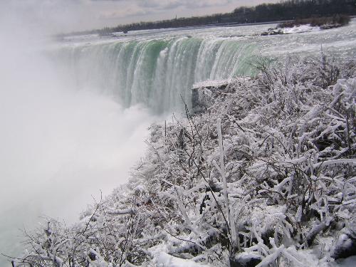 Niagara Falls closer view - Closer view of Niagara Falls, taken at Journey Behind the Falls