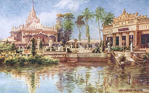Calcutta - a Jain temple - A a Jain temple in Calcutta - now more commonly known as Kolkata