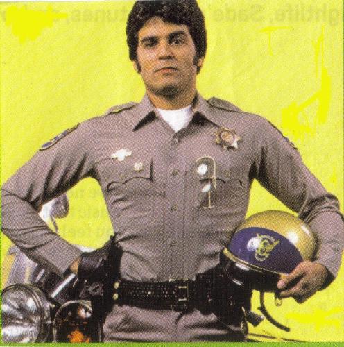 Erik Estrada -  This is a picture of Erik Estrada when he played on "CHiPS."