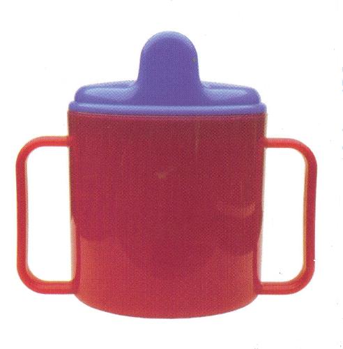 Sippy Cup -  This is a picture of a sippy cup. Babies use these when they are learning to drink out of a cup.