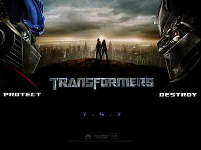 transformers - The transformers movie poster