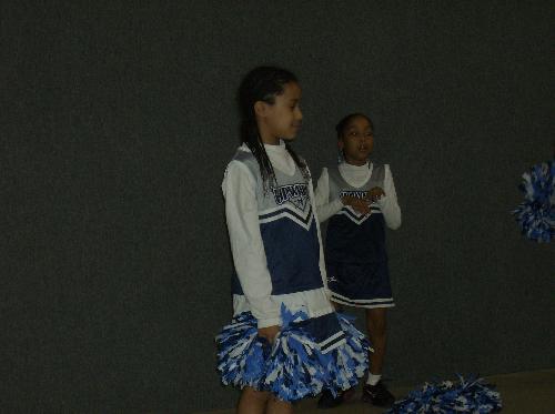 cheerleader - My grandaughter in her cheerleader outfit