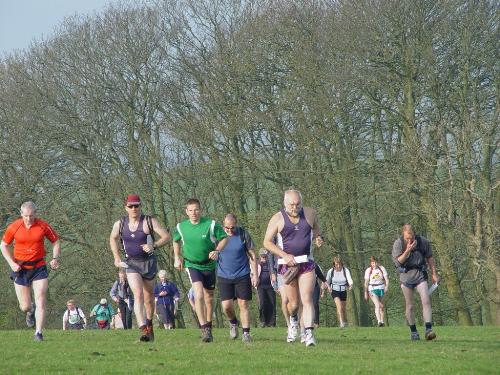 At the start - This is the best I felt on the whole race. They dragged me back at the end though!