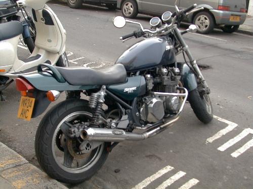 Kawasaki Zephyr 750 - The Kawasaki Zephyr 750 was a bike I very much liked owning, and did several long trips on, however it eventually fell victim to electrical problems, and was replaced by the Yamaha FZX 750.