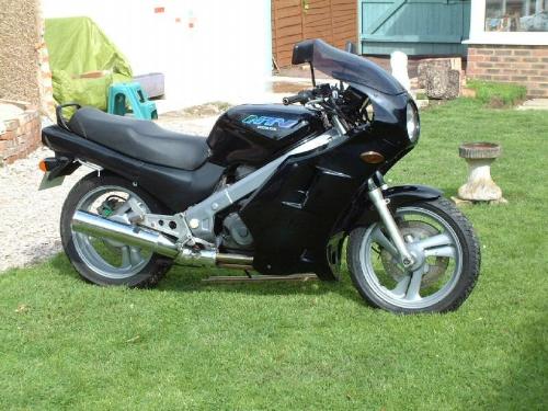 Honda NTV 600 - I bought this bike after my FZX 750 got stolen, because I needed something to go to work on. It was not a bad bike, although it wasn't very fast or interesting, it never broke down. However, this bike was also stolen, after only one month, so I never really got too attached to it.