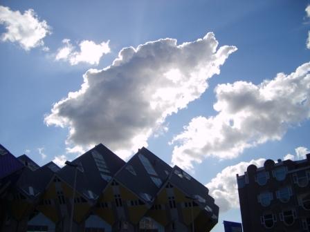Rotterdam City of architecture 2007 - Cubes and Clouds ofcourse.
