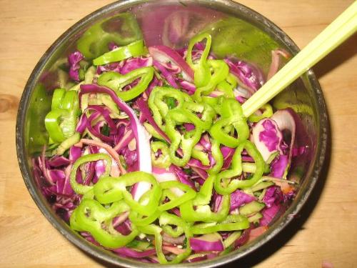 salad -  Its good for losing weight.