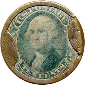 10 cents - Coin valued at 10 cents.