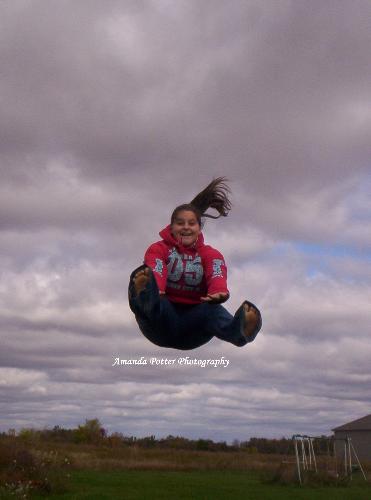 Falling from Heaven - This photo was taken with either the Kodak or Sony camera. It is from the portfolio of Amanda Potter's Photography. I have permission to share some of her work. Please rate and leave comments.