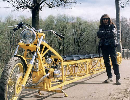 This is the longest bike in the world - it&#039;s amazing