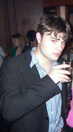 a random pic of me at a bar - This is a picture of me taken at a local bar my college friends and I used to attention. 5-2007