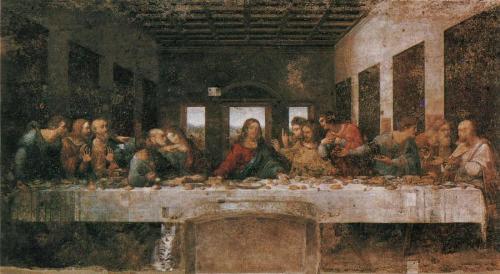 last supper - wasnt this dan brown explain ridiculously.