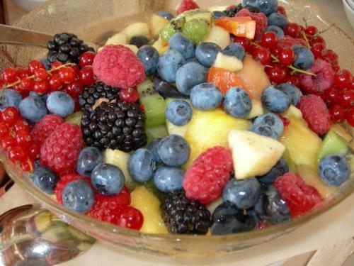 fruit salad - fruits, salad