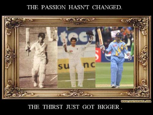 The Passion hasn't Changed - The Passion hasn't Changed and his hunger for more runs that he displayed in the last series we can hope he will continue the same way.