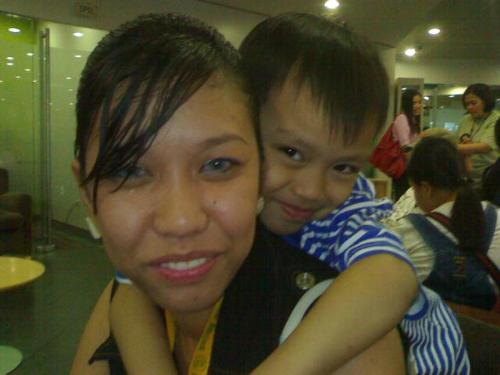 Me & My Son - On our way to the Summer Carnivale