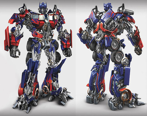 Optimus Prime - The amazing leader of the Autobots