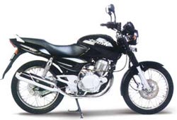 Pulsar 200 cc - Pulsar 200cc has a best look among all the bikes in our country, Vey goo initial pick up alloy wheels, digital speedometer.It looks like a race bike, only draw back is mileage, very low as about 35km/ litre. Black magis witha oilcooled engine is amaging too, I need a mile age so i couldnt buy that.