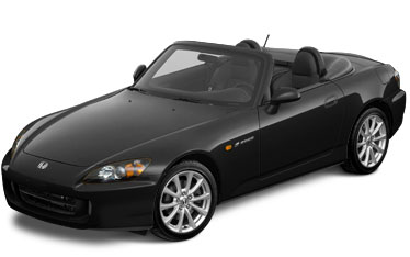Honda S2000 - Something about the S2000 says this is no ordinary roadster. Mabye it's the 2.2-litter, 237-horsepower, 16 valve, DOHC VTEC engine, anti-lock braking system, 17-inch alloy wheels.
