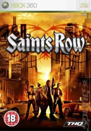 Saints Row Cover - A photo of the Saints Row front cover.