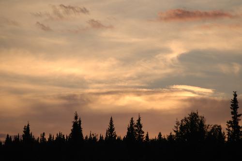 clouds in the sunset - Nice clouds in the sunset
