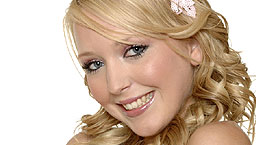 Big Brother Amanda - This is a photo of the UK Big Brother contestant Amanda. She is 19-year-old and lives in Newcastle-Under-Lymn. She has a twin sister who is also in the house, Sam.