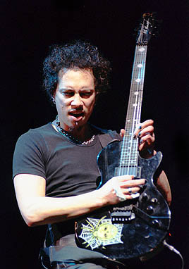 Kirk Hammett - It's the lead guitarist of Metallica. One of the bests guitarists in the world.
