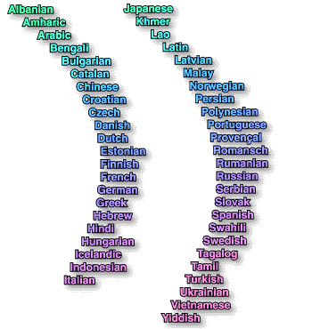 Languages - I can speak three other languages, besides english.