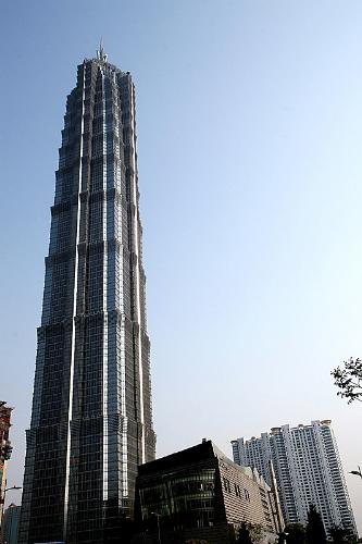 jinmao tower -  Its the landmark of shanghai.