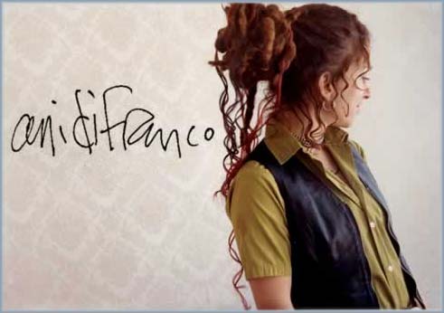 Ani difranco - A picture of one of Ani Difranco's album covers