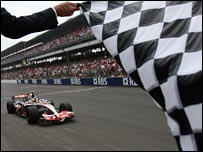 Mclaren's Lewis Hamilton - Mclaren's Lewis Hamilton won his second GP at Indianapolis this year.