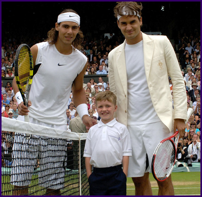 Intriguing Rivalry - Nadal and Roger at Wimbledon