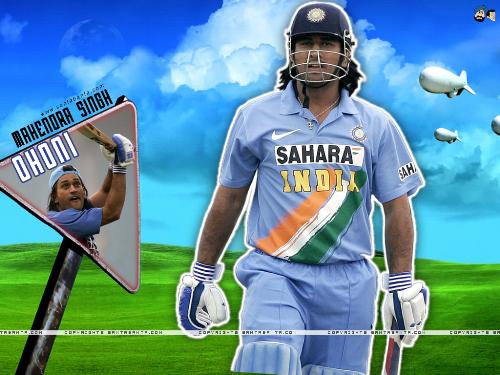 Mahendra Singh Dhoni - The lower order Indian batsman has a great chance of becoming the Indian team captain for 20-20 world cup match as Rahul Dravid will not play the 20-20 world cup.Their are many other senior competitors for this post.