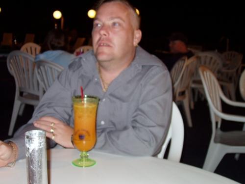Just me! - This is my picture of me on the way to the Bahamas. I think I was alittle drunk