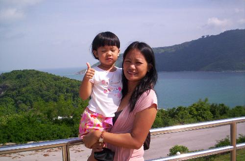 Me and my daughter in Phuket - A photo of me and my daughter in Phuket