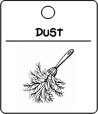 Dust - I am allergic to dust.