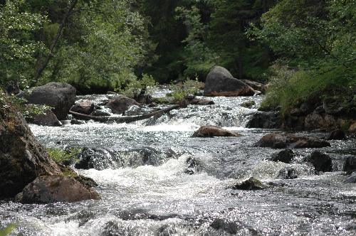 the stream before the falls - the stream before the waterfalls