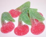 Cherries - sour gummy cherries