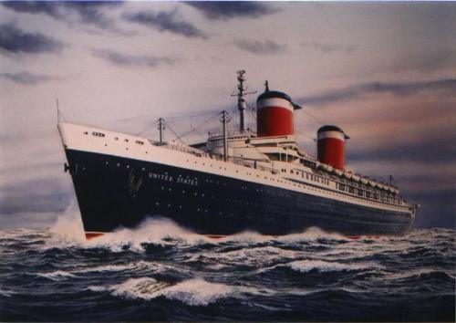 SS Unuted States - The great liner SS United states.